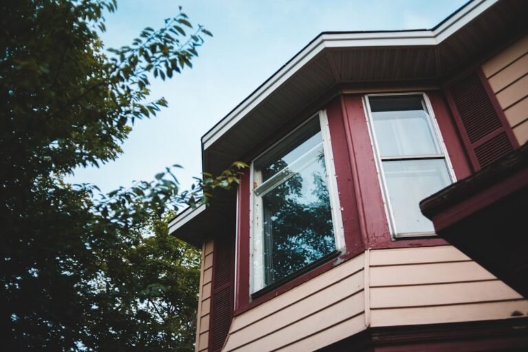 bay window replacement house exterior