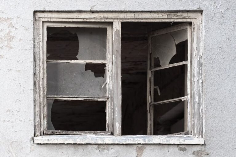 wood window frame rot damage